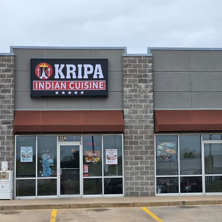 Welcome to Kripa Indian Cuisine in Enid