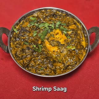 Shrimp Saag
