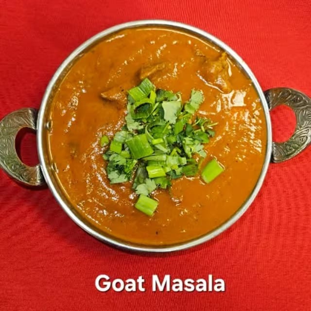 Goat Tikka Masala.