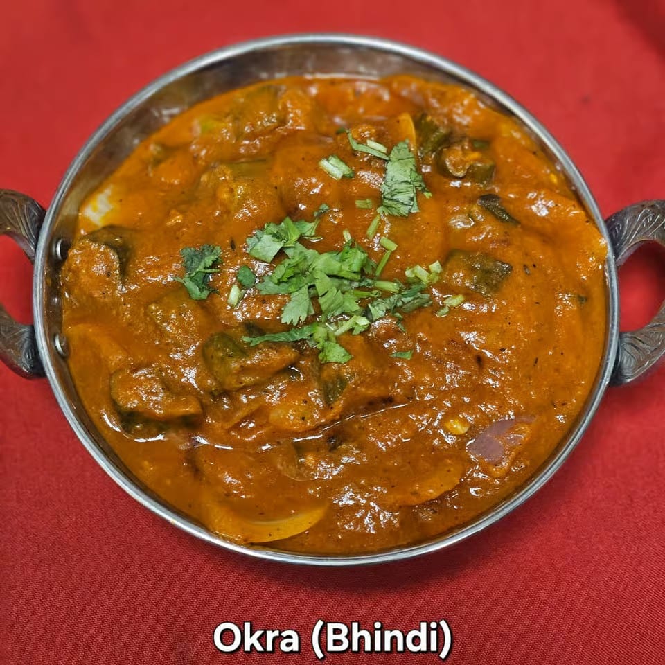 Okra (Bhindi) Bhindi Masala.