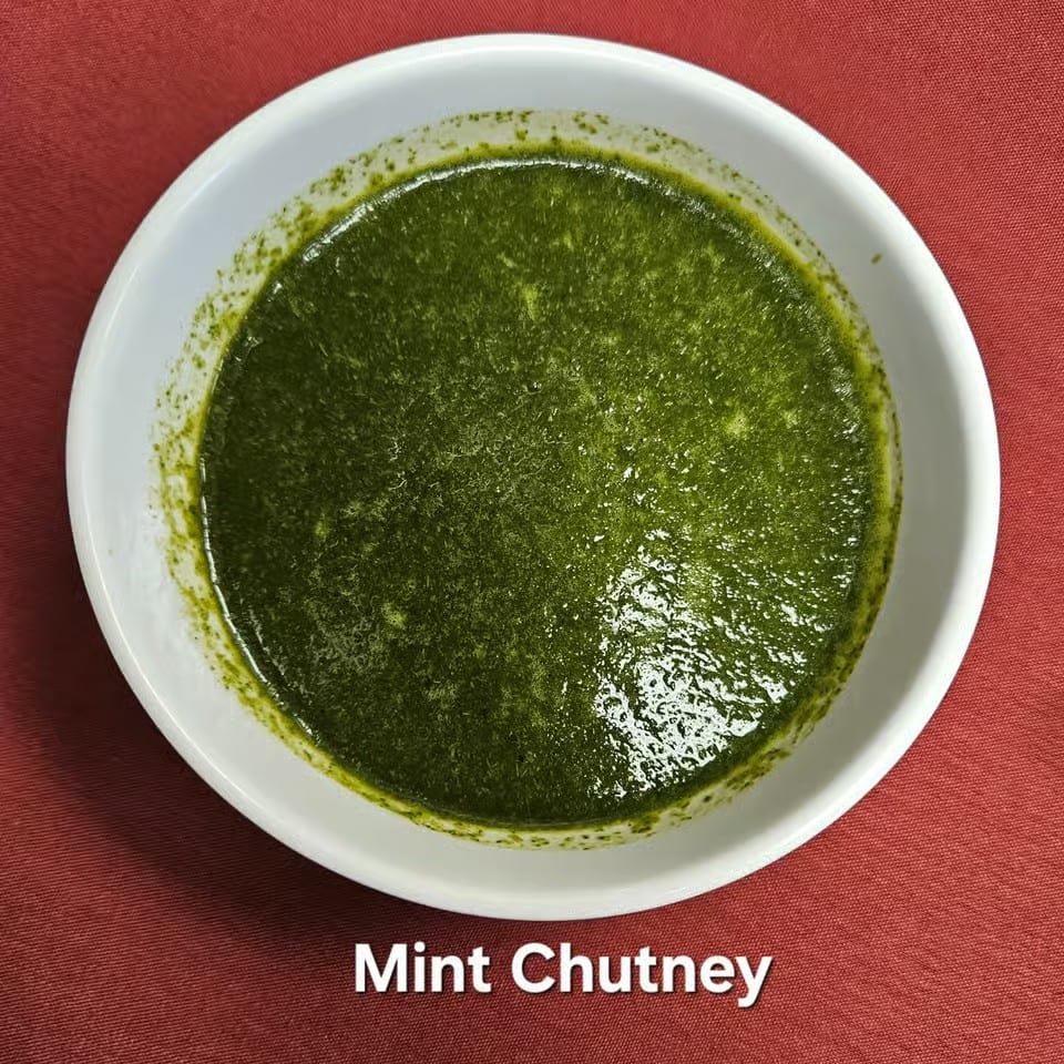 Mint Chutney.