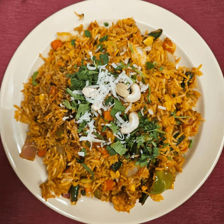 Delicious Vegetable Biryani