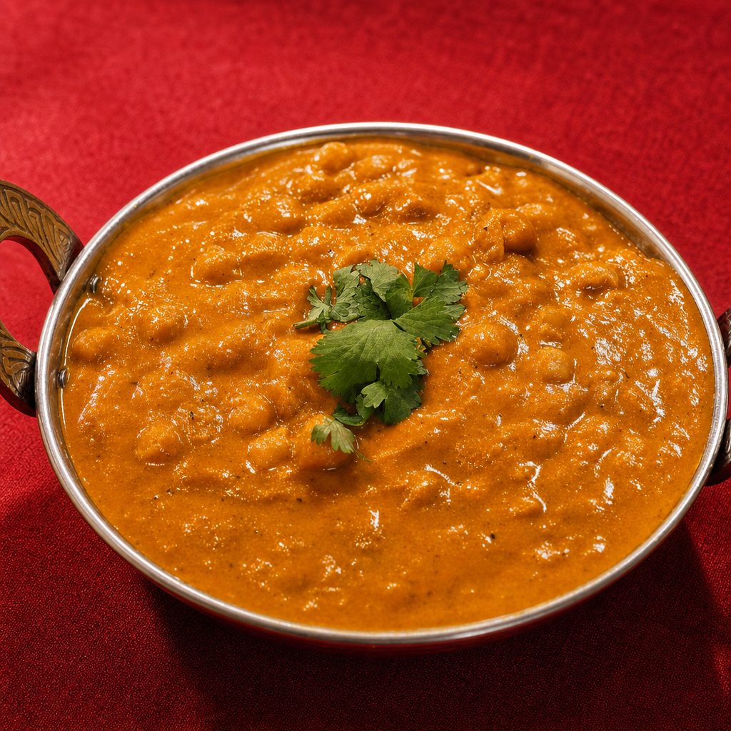 Chana Cream Masala.