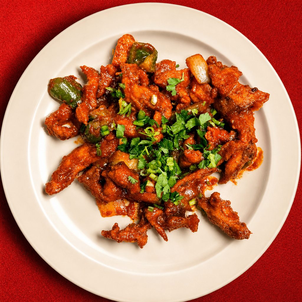 Chili Chicken.