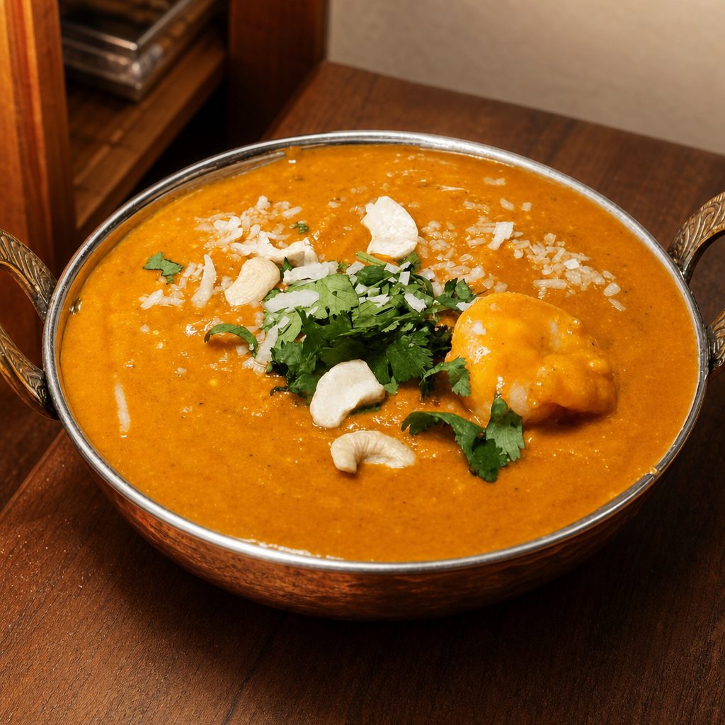 Shrimp Coconut Korma.