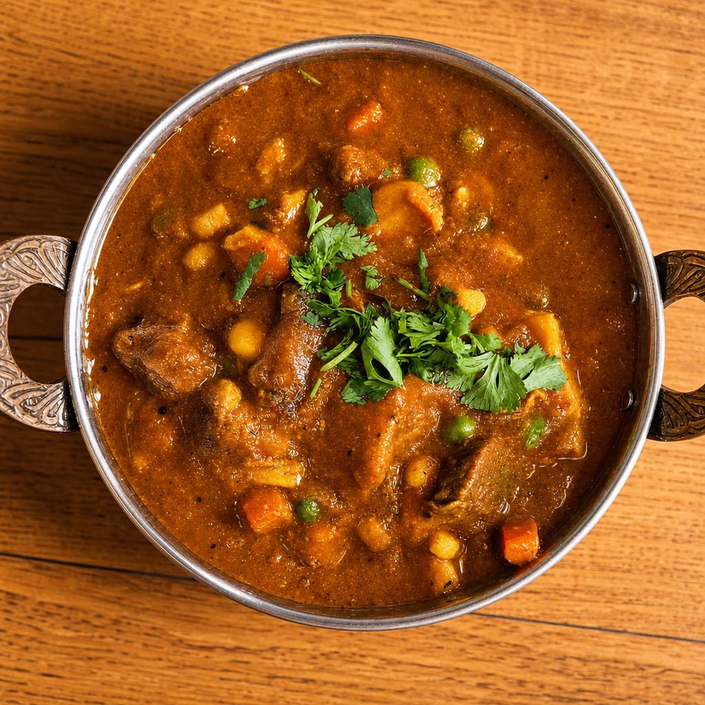 Mixed Vegetable Curry.