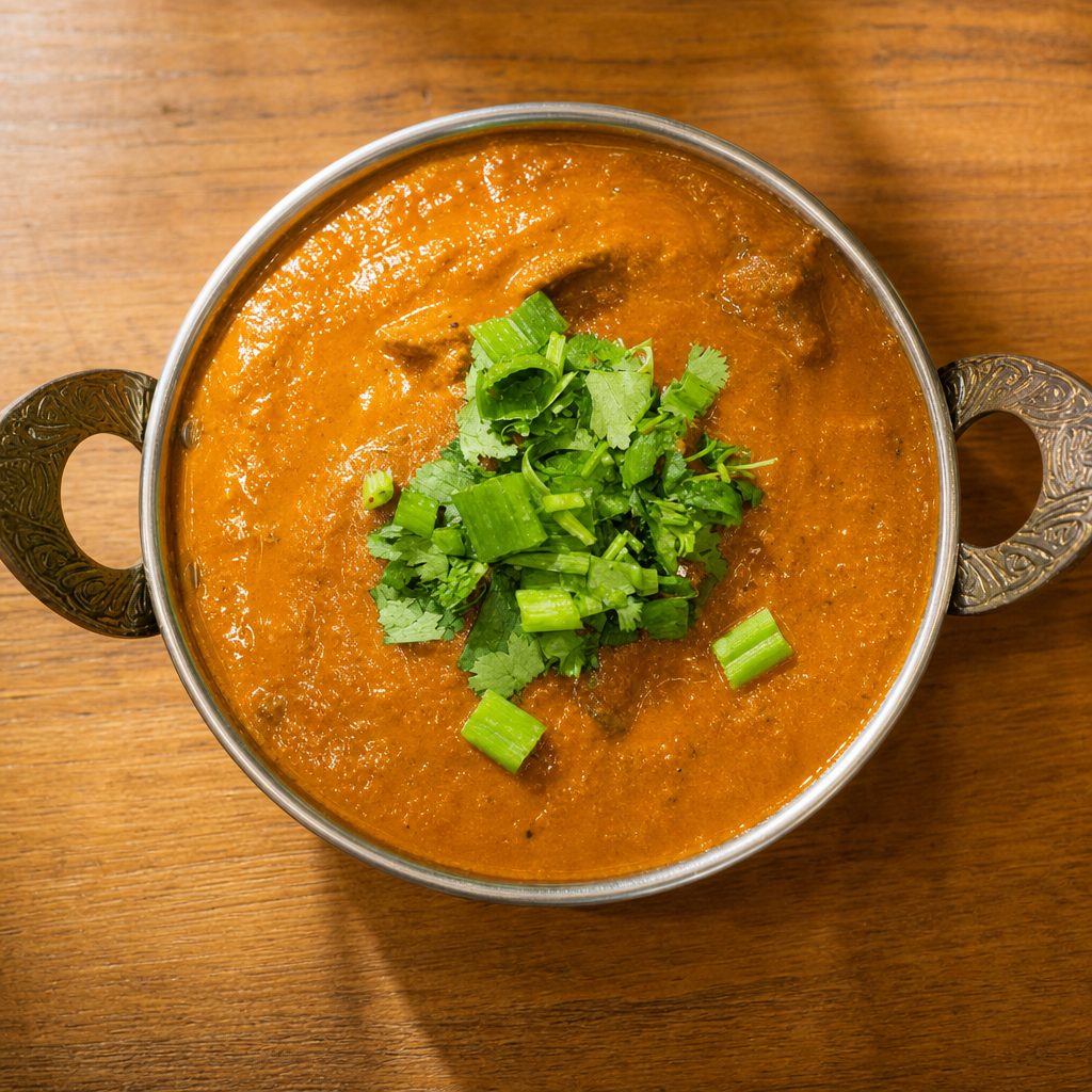 Goat Tikka Masala.